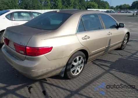 2005 Honda Accord 3.0 Ex из США, поврежденный, VIN 1HGCM66595A026803